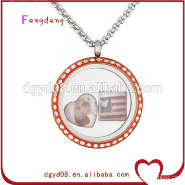 Photo charm plastic acrylic locket wholesale